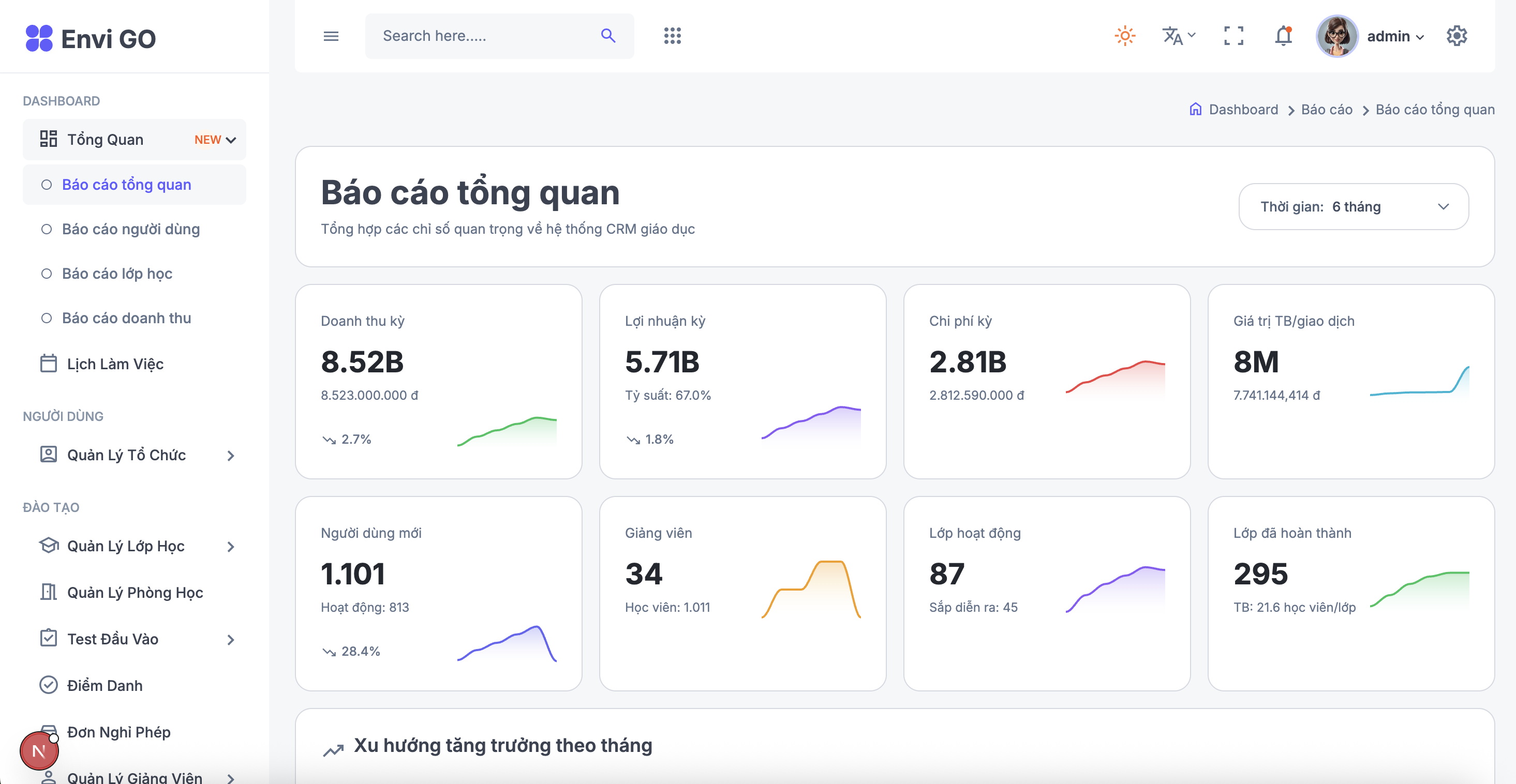 Dashboard Thông Minh - Image 1